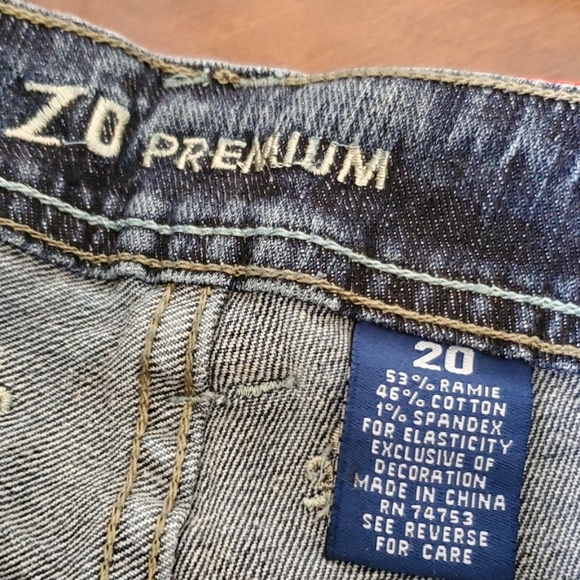 Zana Di Premium Stretch Blue Jeans - Picture 3 of 6